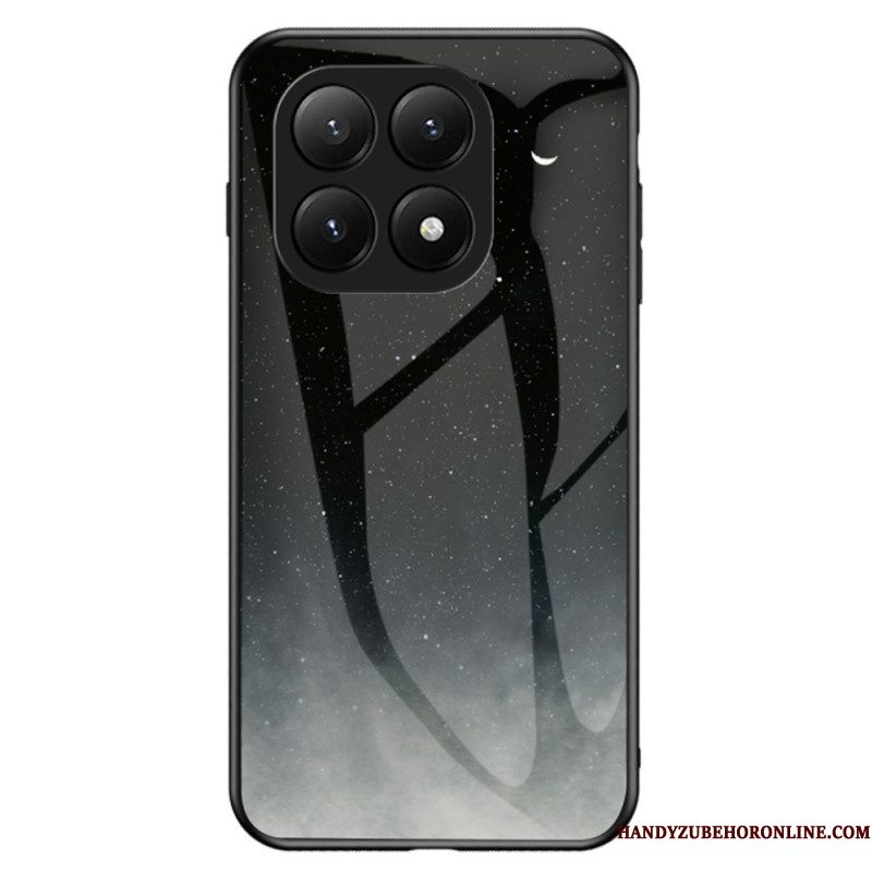 Case Hoesje Xiaomi 15t Pro Telefoonhoesje Hemelsblauw Gehard Glas