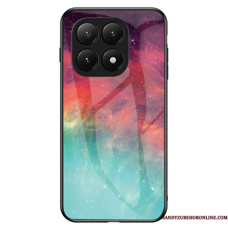Case Hoesje Xiaomi 15t Pro Telefoonhoesje Hemelsblauw Gehard Glas