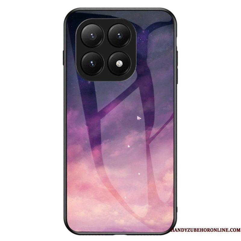 Case Hoesje Xiaomi 15t Pro Telefoonhoesje Hemelsblauw Gehard Glas