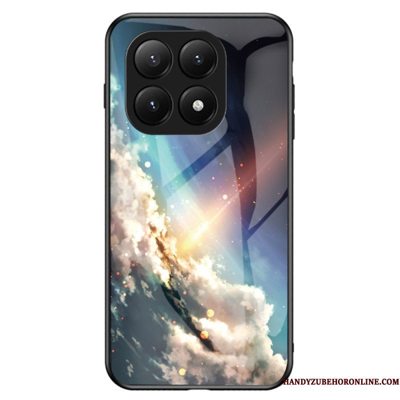 Case Hoesje Xiaomi 15t Pro Telefoonhoesje Hemelsblauw Gehard Glas