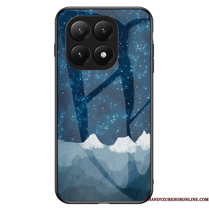 Case Hoesje Xiaomi 15t Pro Telefoonhoesje Hemelsblauw Gehard Glas