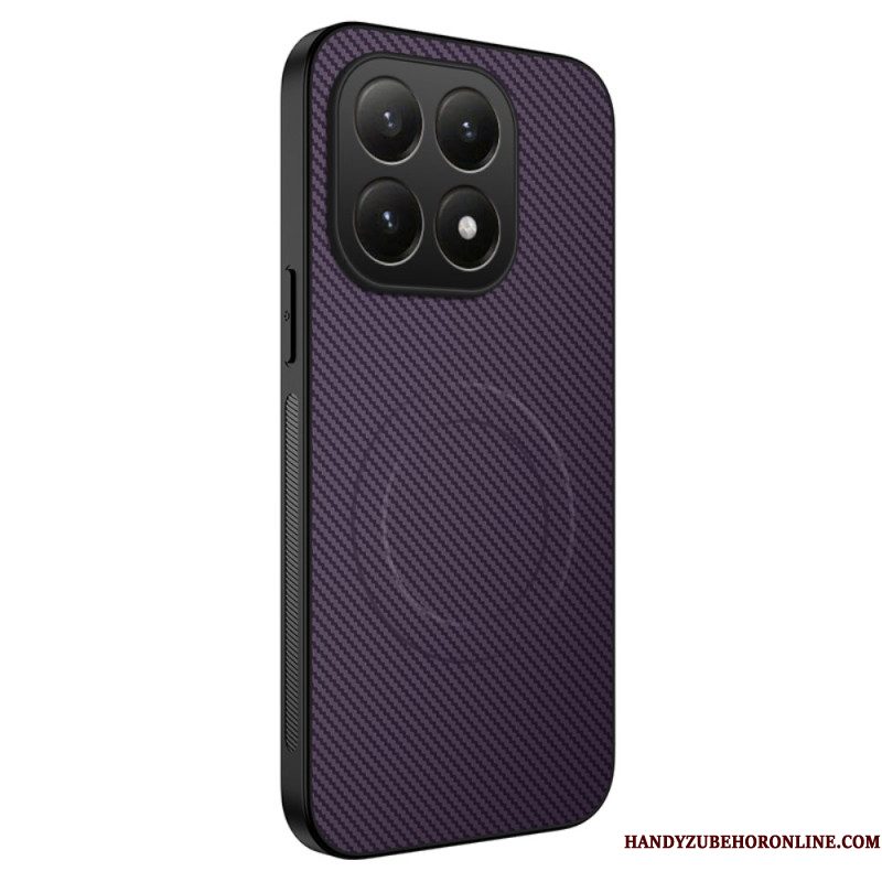 Case Hoesje Xiaomi 15t Telefoonhoesje Magsafe Koolstofvezel