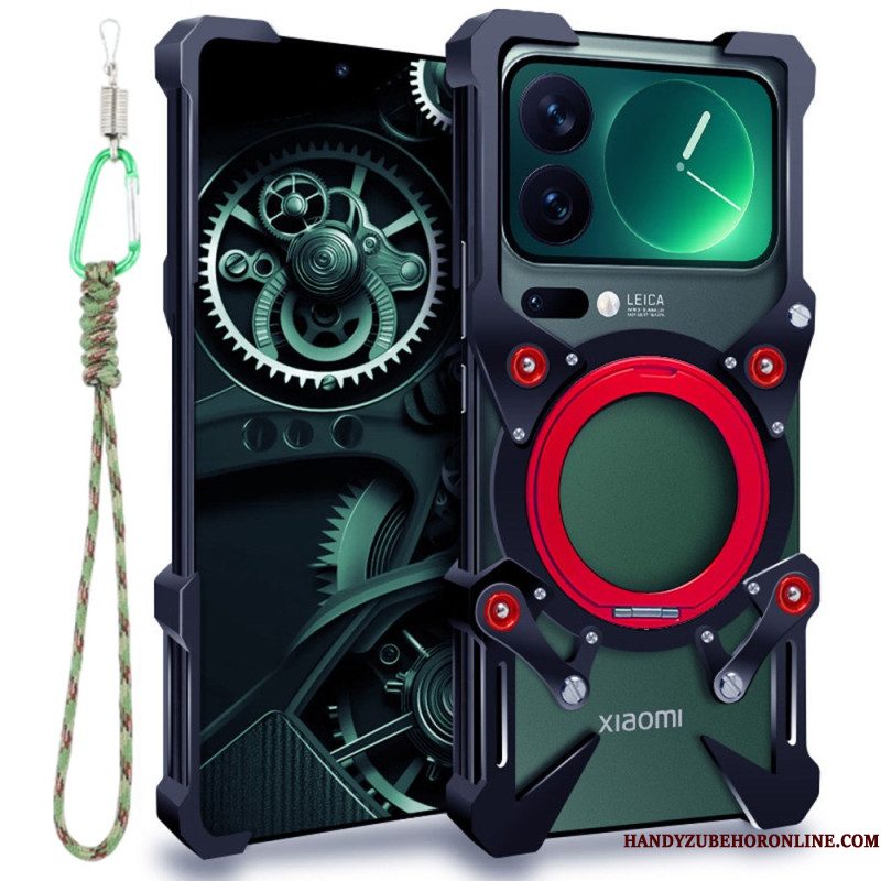 Case Hoesje Xiaomi 17 Pro Max Telefoonhoesje Standaard En Magnetische Polsband