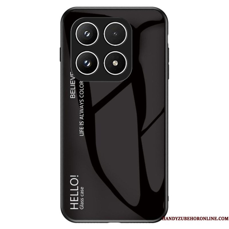 Case Hoesje Xiaomi 17 Telefoonhoesje Gehard Glas Hello