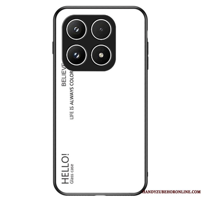 Case Hoesje Xiaomi 17 Telefoonhoesje Gehard Glas Hello