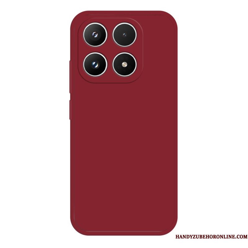 Case Hoesje Xiaomi 17 Telefoonhoesje Siliconen Rechte Randen