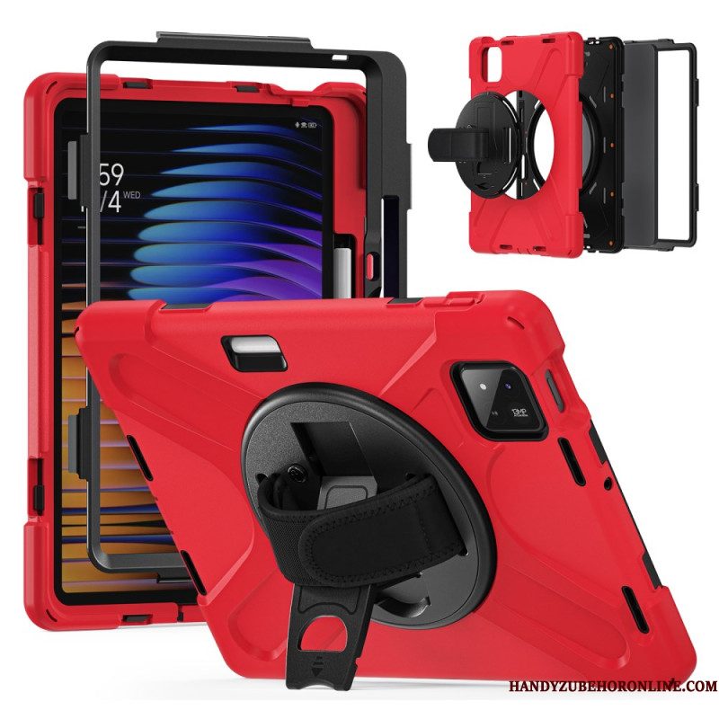Case Hoesje Xiaomi Pad 7 / 7 Pro Telefoonhoesje Draaibare Band