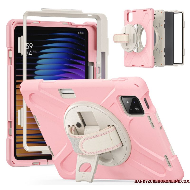 Case Hoesje Xiaomi Pad 7 / 7 Pro Telefoonhoesje Draaibare Band