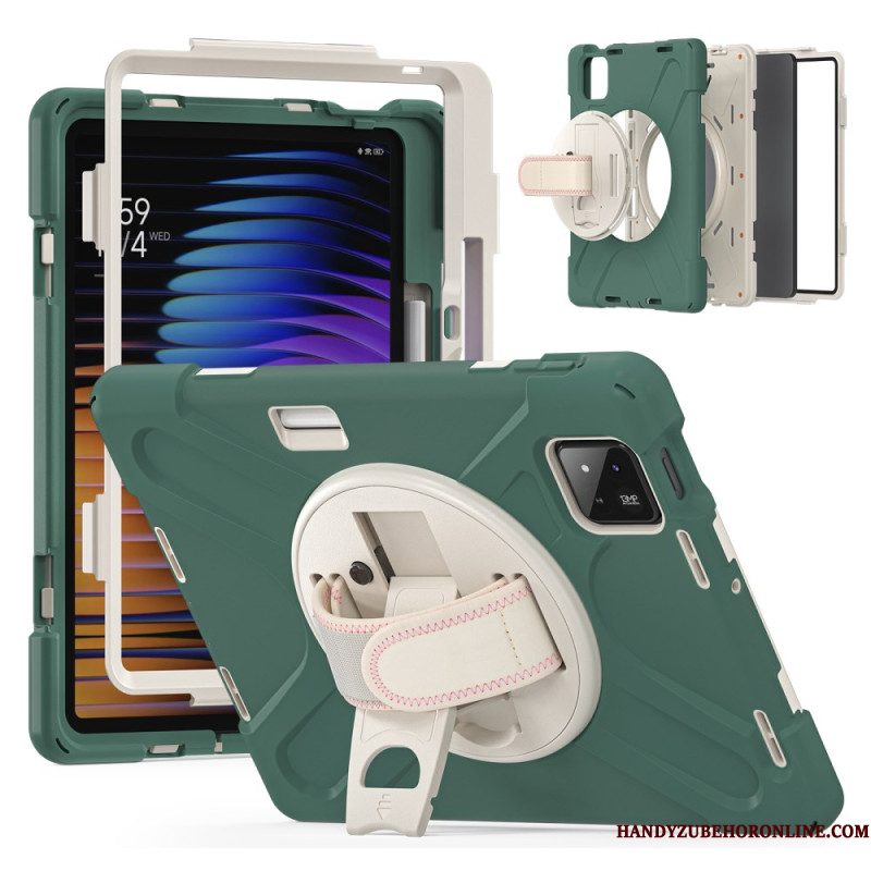 Case Hoesje Xiaomi Pad 7 / 7 Pro Telefoonhoesje Draaibare Band