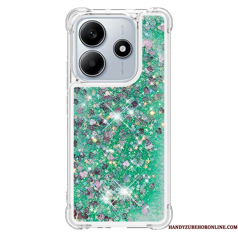 Case Hoesje Xiaomi Redmi Note 14 4g Telefoonhoesje Glitter