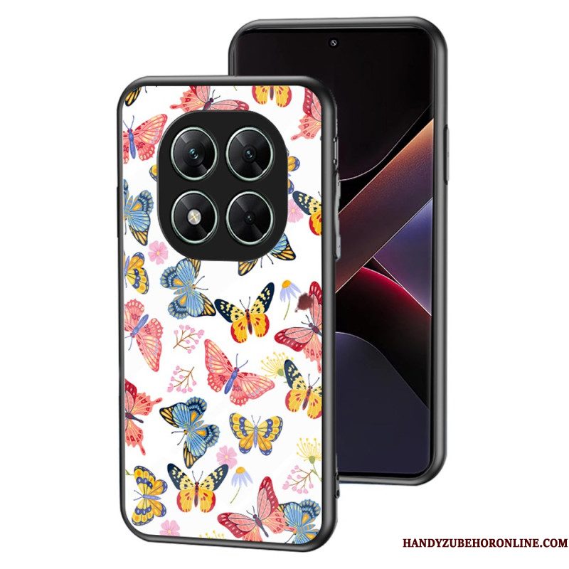 Case Hoesje Xiaomi Redmi Note 14 Pro 5g Telefoonhoesje Vlinderserie