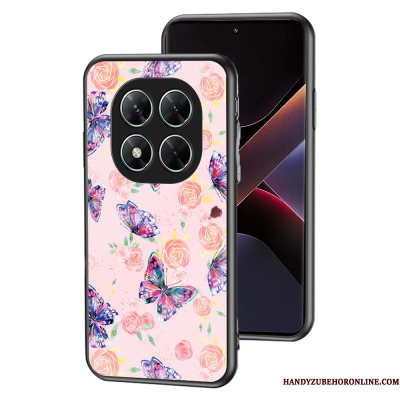 Case Hoesje Xiaomi Redmi Note 14 Pro 5g Telefoonhoesje Vlinderserie