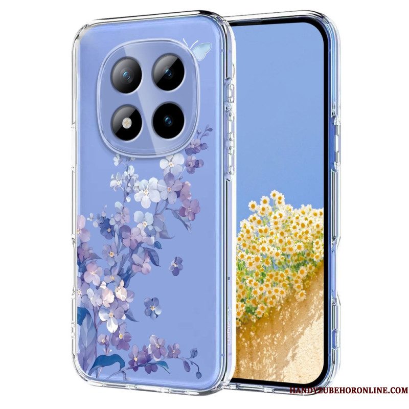 Case Hoesje Xiaomi Redmi Note 15 Pro Plus 5g Telefoonhoesje Bloemen- En Vlindereffect