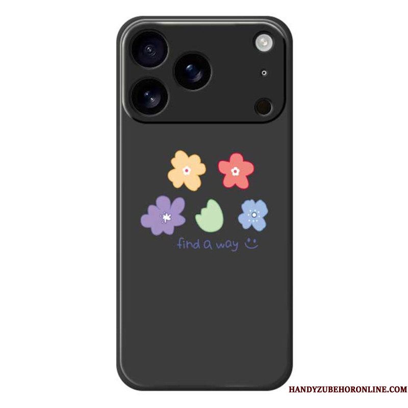 Case Hoesje iPhone 17 Pro Max Telefoonhoesje Kleine Bloemen