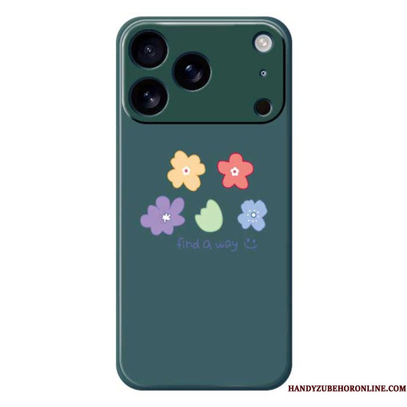 Case Hoesje iPhone 17 Pro Max Telefoonhoesje Kleine Bloemen