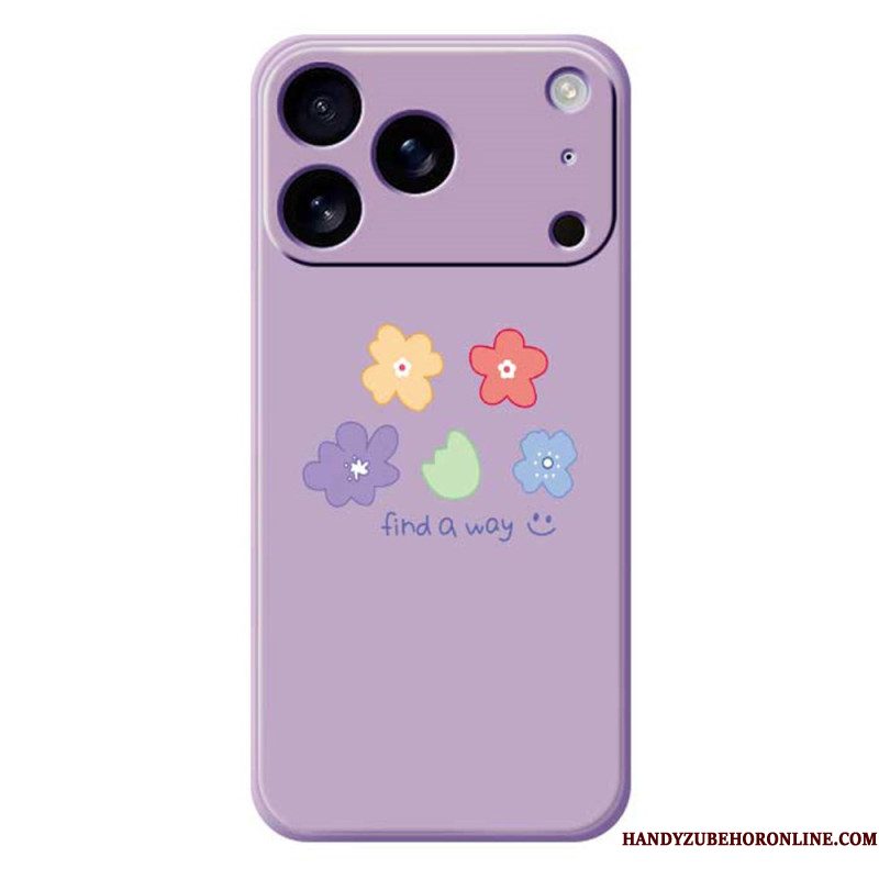 Case Hoesje iPhone 17 Pro Max Telefoonhoesje Kleine Bloemen