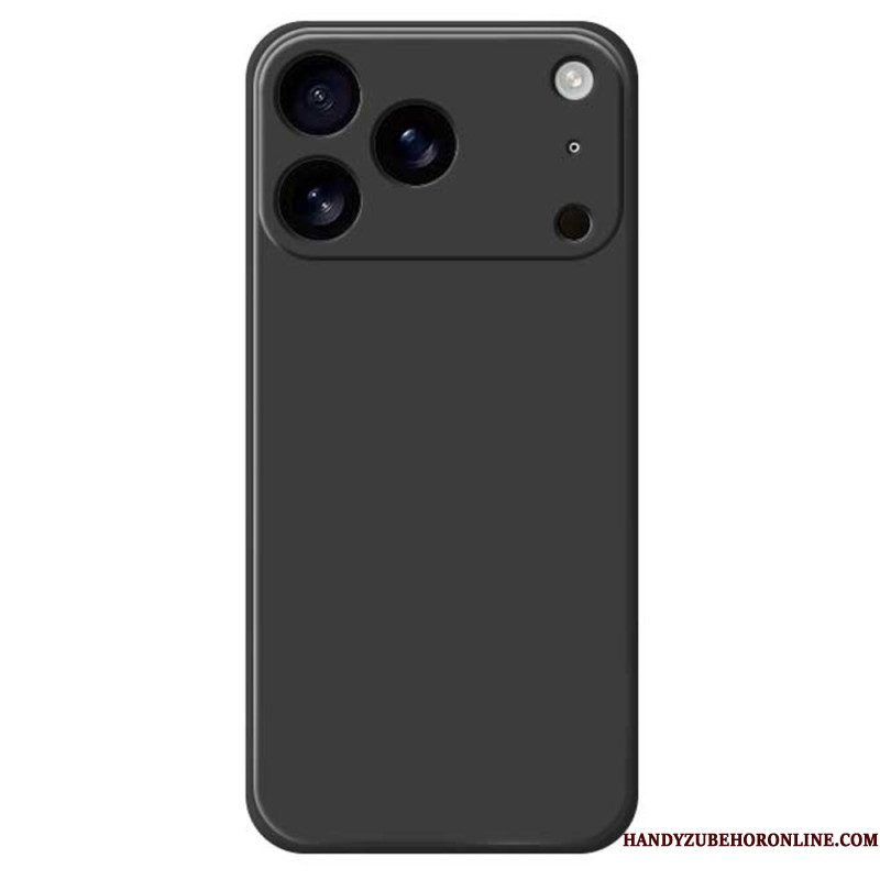 Case Hoesje iPhone 17 Pro Max Telefoonhoesje Vloeibare Siliconen