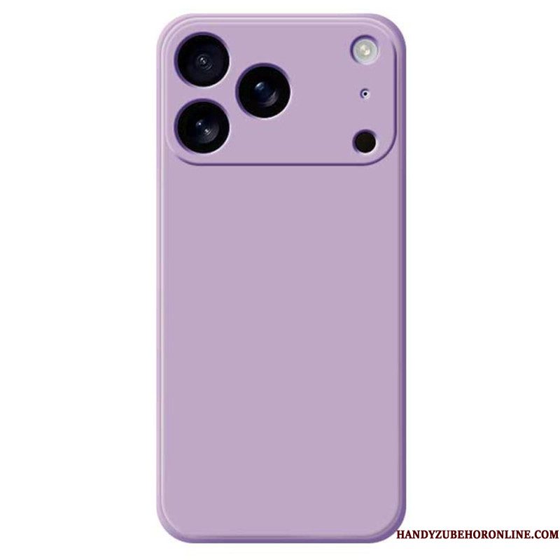 Case Hoesje iPhone 17 Pro Max Telefoonhoesje Vloeibare Siliconen