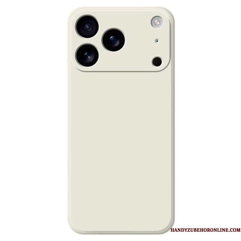 Case Hoesje iPhone 17 Pro Max Telefoonhoesje Vloeibare Siliconen