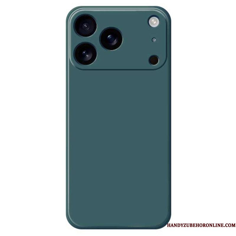 Case Hoesje iPhone 17 Pro Max Telefoonhoesje Vloeibare Siliconen