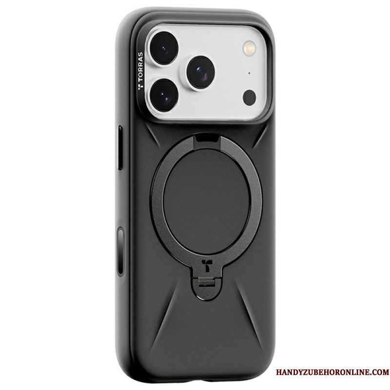 Case Hoesje iPhone 17 Pro Telefoonhoesje Magsafe Ostand Q Pro-serie Torras