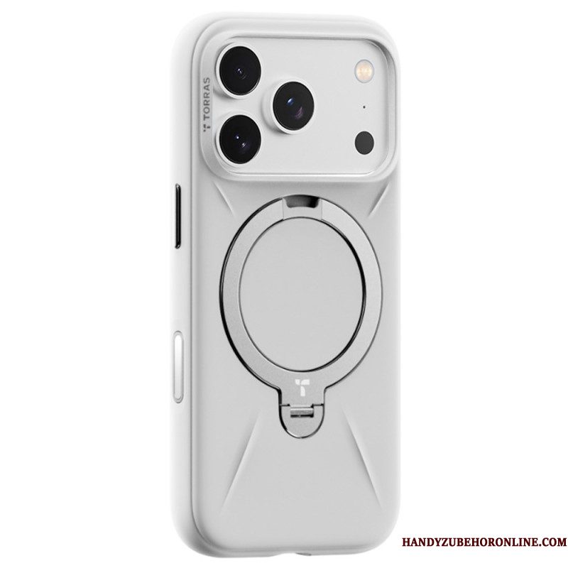 Case Hoesje iPhone 17 Pro Telefoonhoesje Magsafe Ostand Q Pro-serie Torras