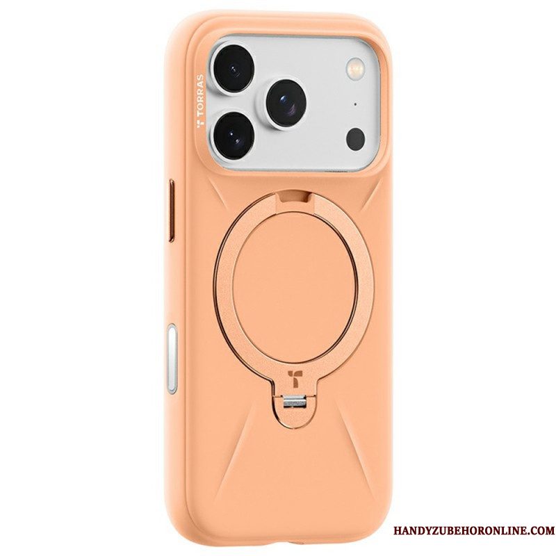 Case Hoesje iPhone 17 Pro Telefoonhoesje Magsafe Ostand Q Pro-serie Torras