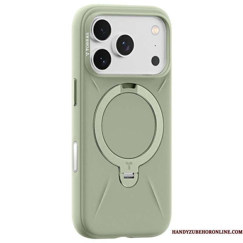 Case Hoesje iPhone 17 Pro Telefoonhoesje Magsafe Ostand Q Pro-serie Torras