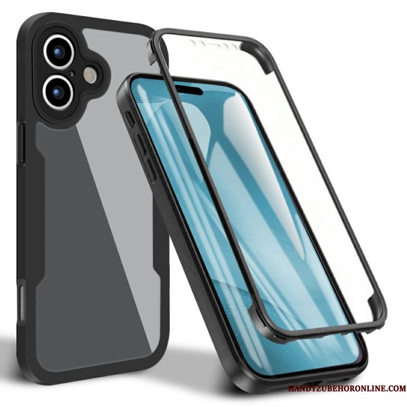 Case Hoesje iPhone 17 Telefoonhoesje 360 Graden Bescherming Transparant