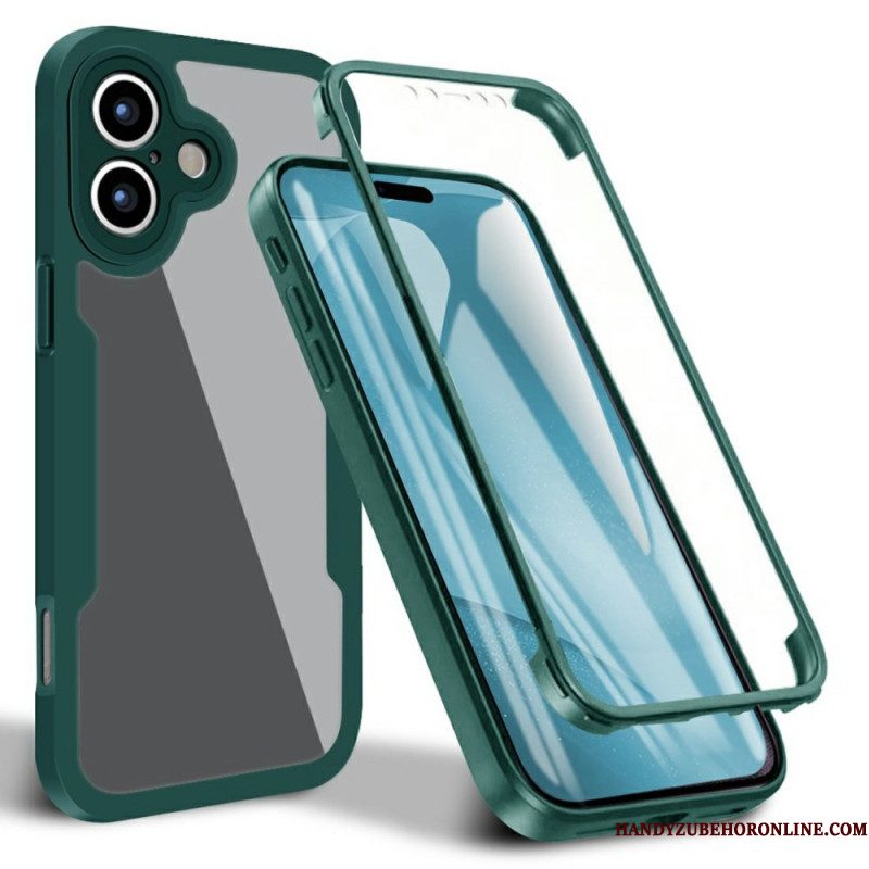 Case Hoesje iPhone 17 Telefoonhoesje 360 Graden Bescherming Transparant