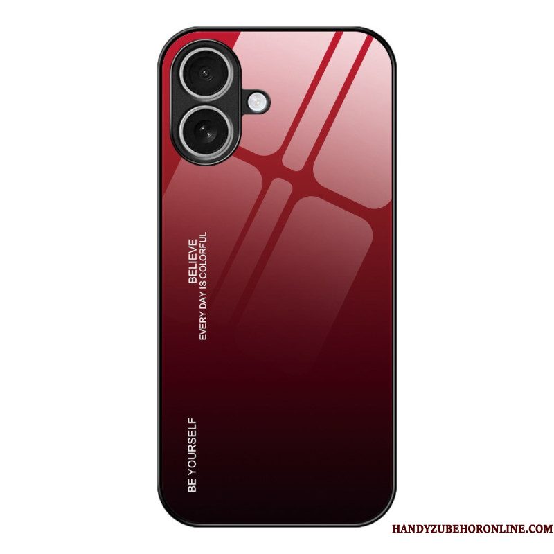 Case Hoesje iPhone 17 Telefoonhoesje Be Yourself Gehard Glas