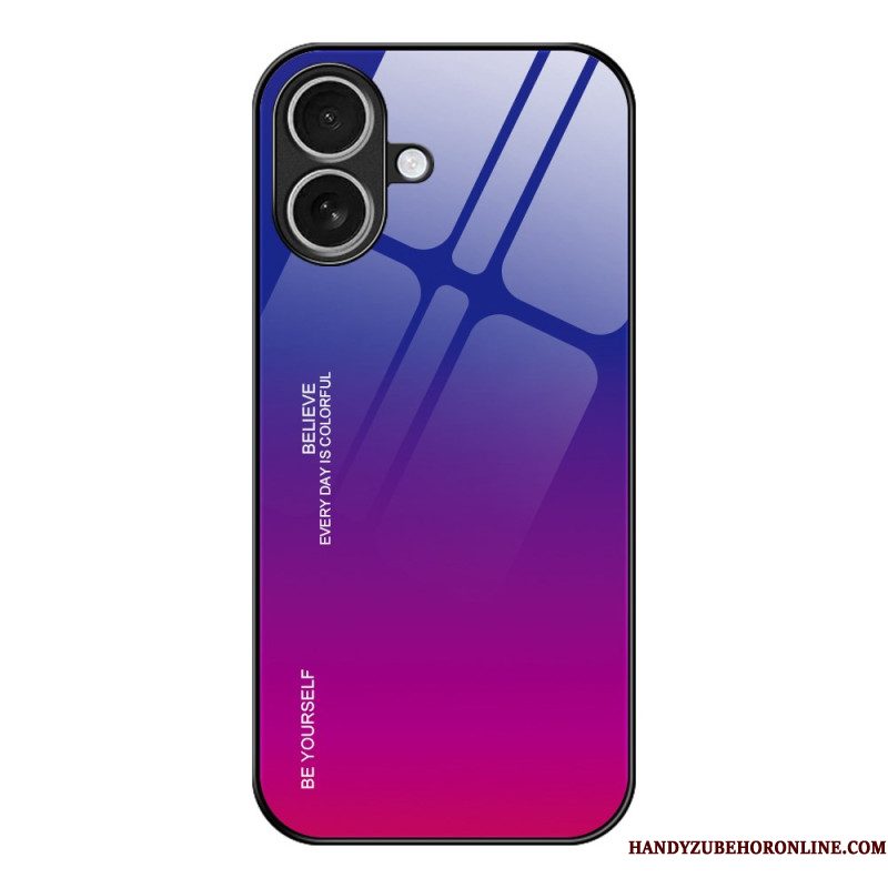 Case Hoesje iPhone 17 Telefoonhoesje Be Yourself Gehard Glas