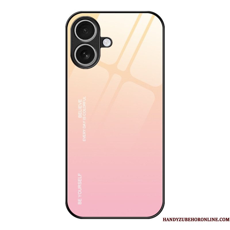 Case Hoesje iPhone 17 Telefoonhoesje Be Yourself Gehard Glas