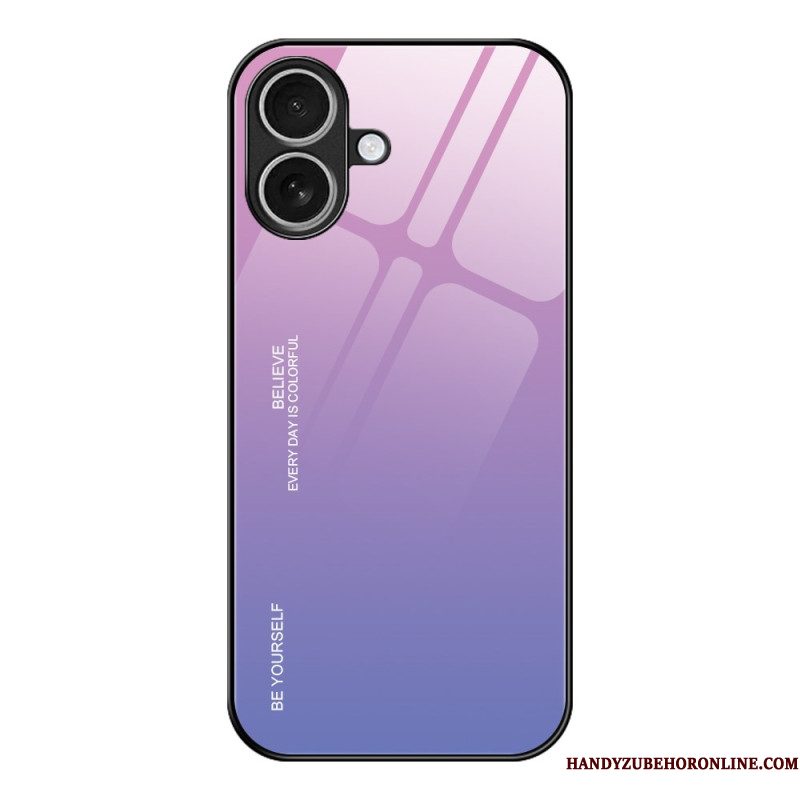 Case Hoesje iPhone 17 Telefoonhoesje Be Yourself Gehard Glas