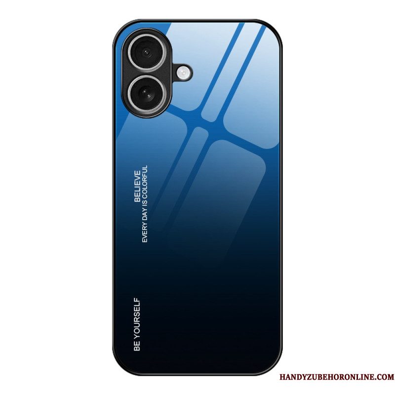Case Hoesje iPhone 17 Telefoonhoesje Be Yourself Gehard Glas