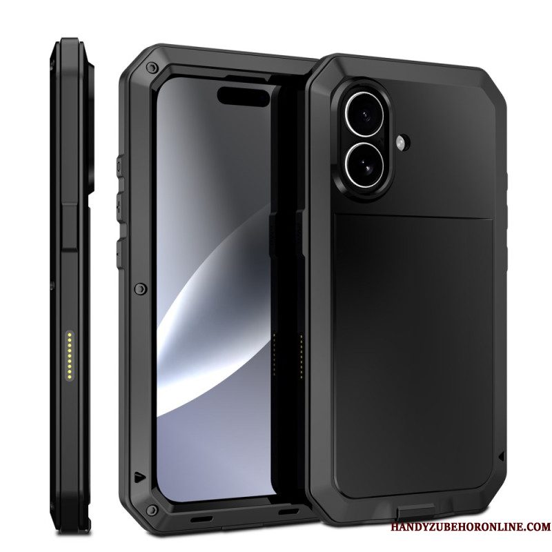 Case Hoesje iPhone 17 Telefoonhoesje Met Gehard Glazen Schermbeschermer