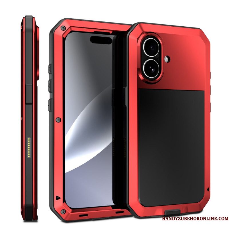 Case Hoesje iPhone 17 Telefoonhoesje Met Gehard Glazen Schermbeschermer