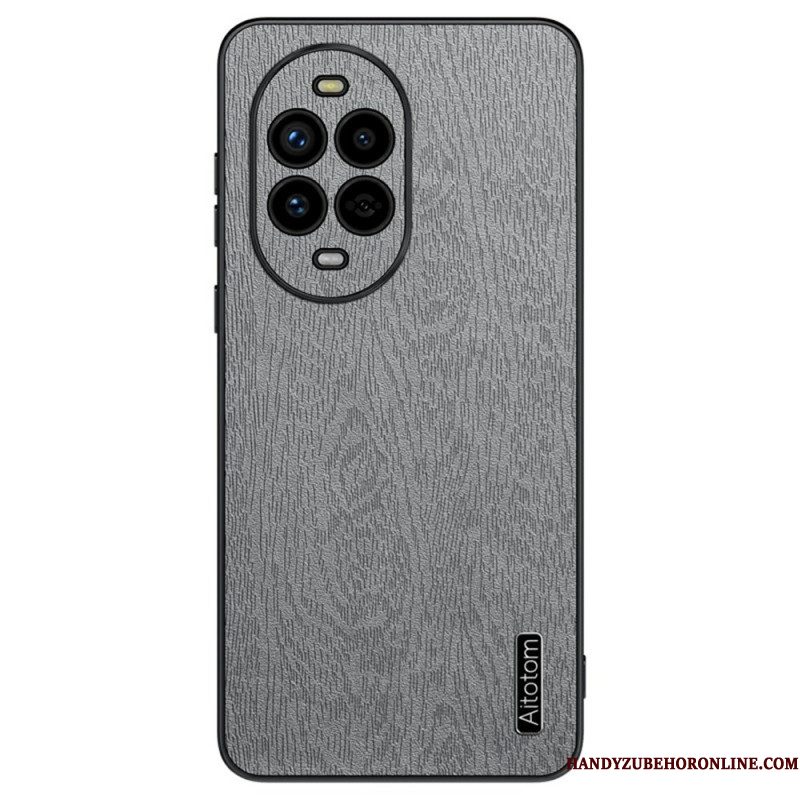 Cover Hoesje Huawei Nova 13 Pro Telefoonhoesje Houtnerf-effect
