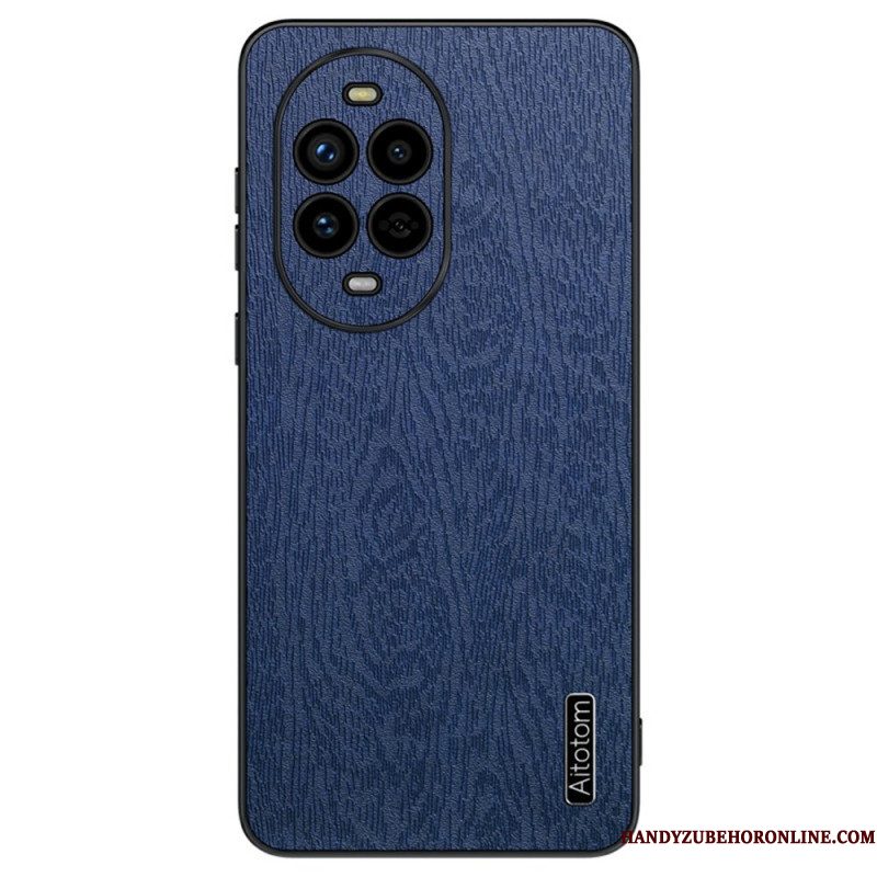 Cover Hoesje Huawei Nova 13 Pro Telefoonhoesje Houtnerf-effect