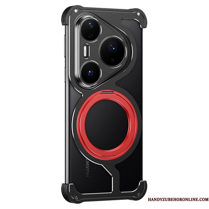 Cover Hoesje Huawei Pura 80 Pro Telefoonhoesje Magsafe Met Draaibare Standaard En Warmteafvoer