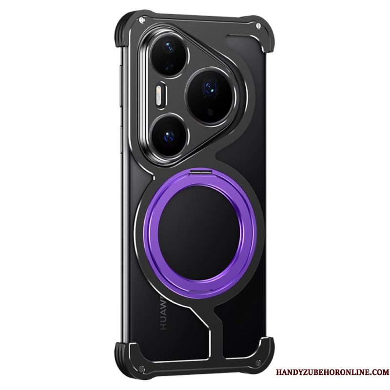Cover Hoesje Huawei Pura 80 Pro Telefoonhoesje Magsafe Met Draaibare Standaard En Warmteafvoer