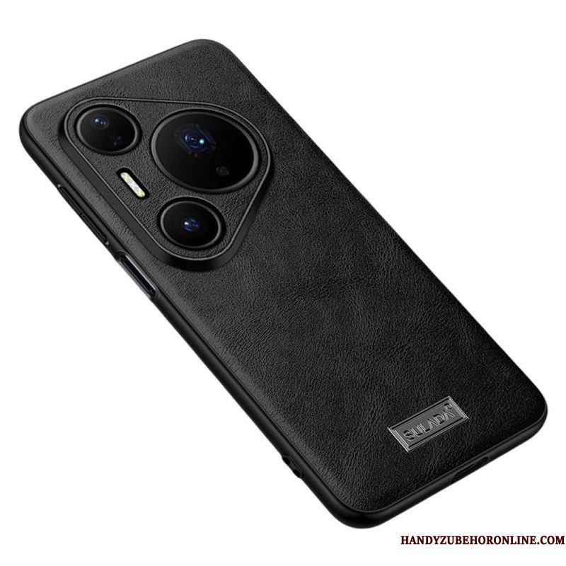 Cover Hoesje Huawei Pura 80 Pro Telefoonhoesje Sulada Lederlook