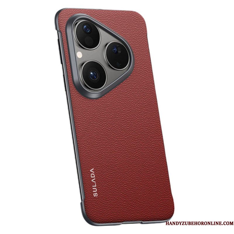 Cover Hoesje Huawei Pura 80 Telefoonhoesje Sulada Leer