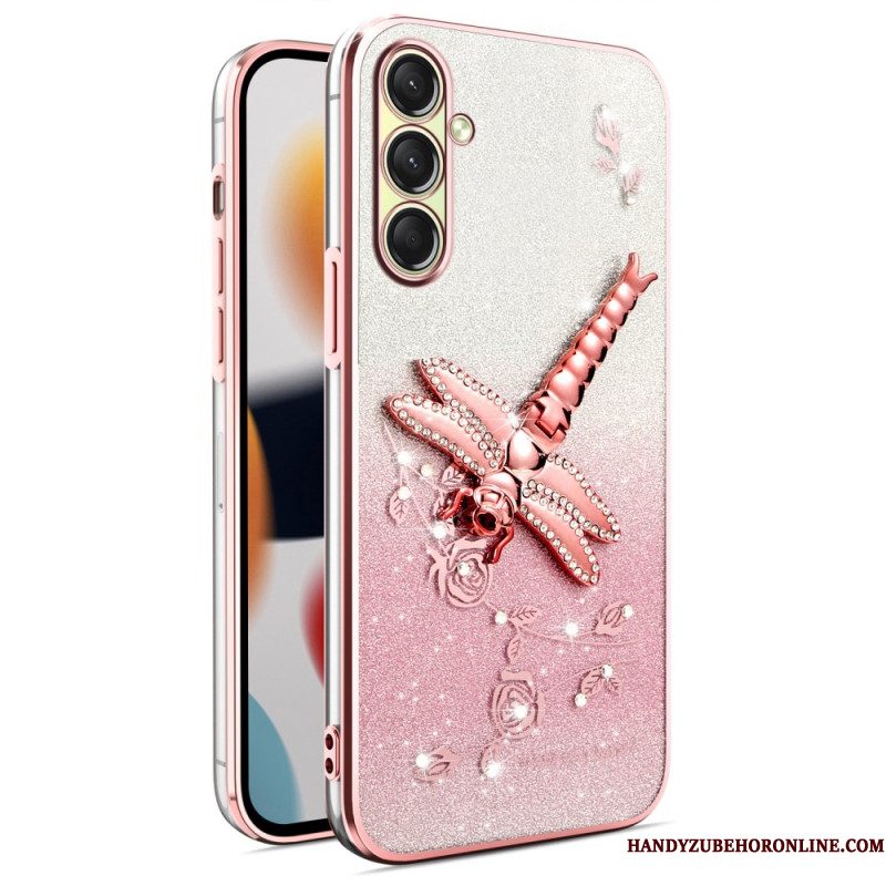 Cover Hoesje Samsung Galaxy A17 4g / 5g Telefoonhoesje Kadem Libellenhouder