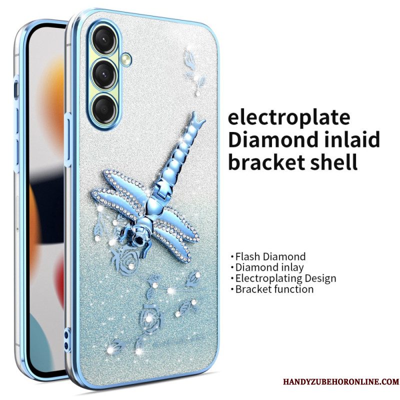 Cover Hoesje Samsung Galaxy A17 4g / 5g Telefoonhoesje Kadem Libellenhouder