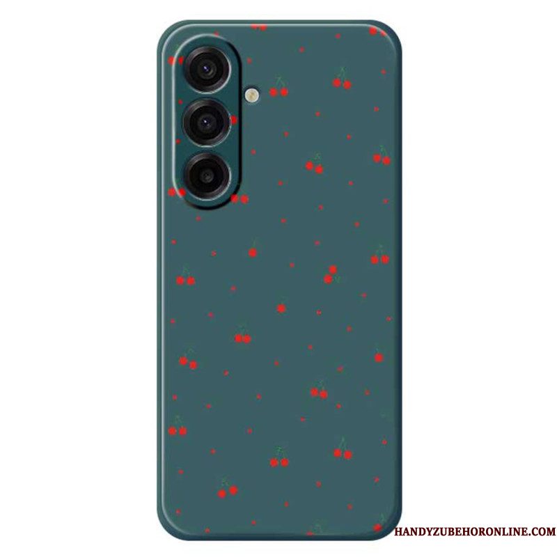 Cover Hoesje Samsung Galaxy A17 4g / 5g Telefoonhoesje Kersen