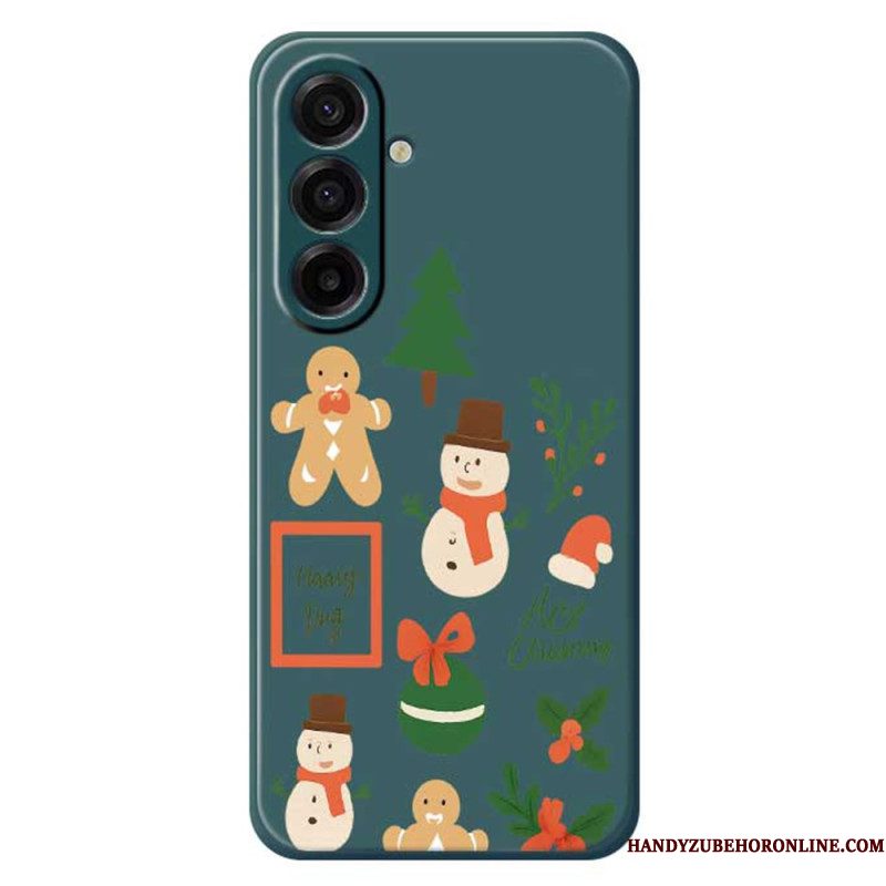 Cover Hoesje Samsung Galaxy A17 4g / 5g Telefoonhoesje Kerstmis