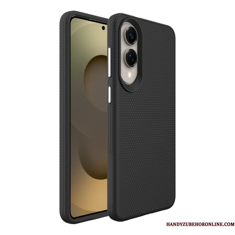 Cover Hoesje Samsung Galaxy S25 5g Edge Telefoonhoesje Chromen Knoppen