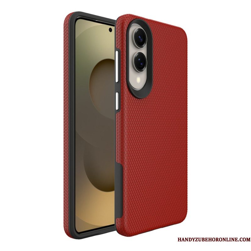 Cover Hoesje Samsung Galaxy S25 5g Edge Telefoonhoesje Chromen Knoppen