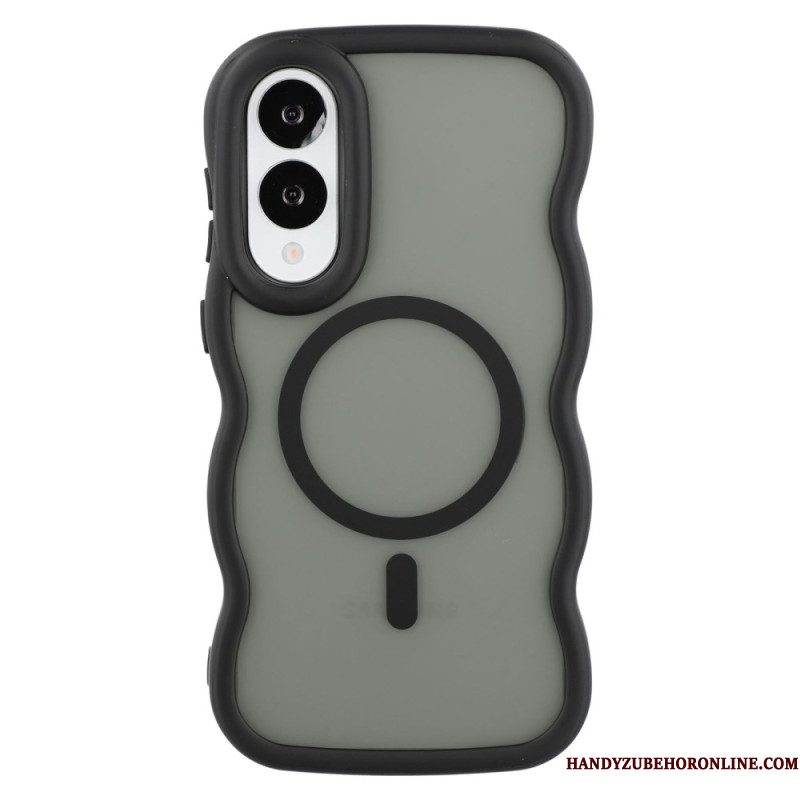 Cover Hoesje Samsung Galaxy S25 5g Edge Telefoonhoesje Magsafe-compatibel Ripple